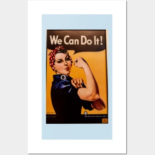 We Can Do It! Posters and Art